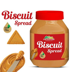 Biscuit Spread / Cookie Butter / 100% Palm Oil Free ( lotus biscoff spread ) - ChiltanPure