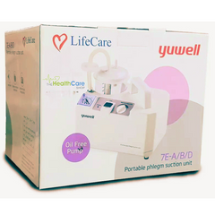 Yuwell 7E A Portable Phlegm Suction Machine - The Healthcare Shop Pakistan