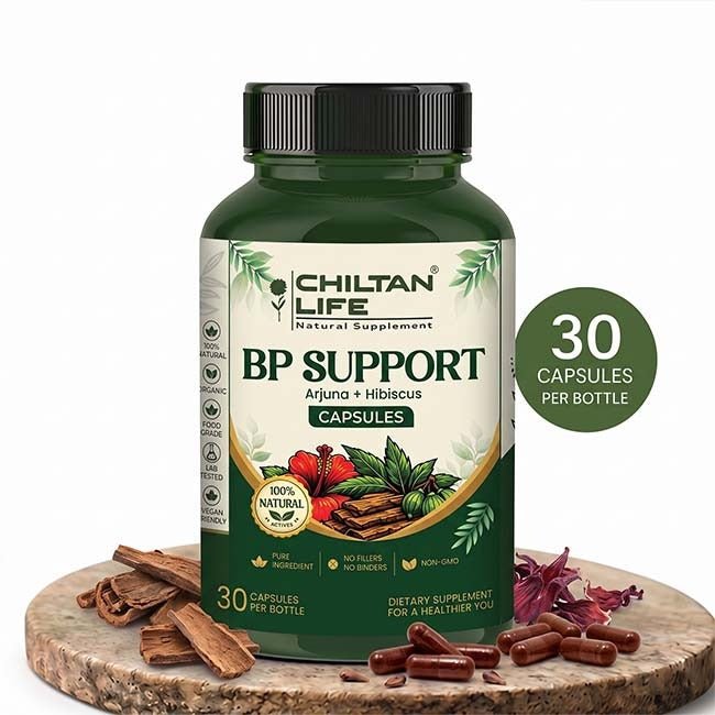 Bp Support Capsule 100% Natural Bp Support Tablets 30 Per Bottle 500mg - Mamasjan