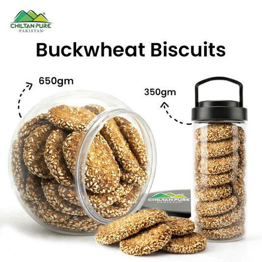Buckwheat Biscuit Cookies / Made With Organic Desi Butter, Bakery Biscuit - ChiltanPure