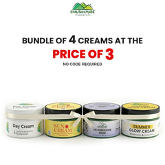 Bundle Of 4 Cream At The Price of 3 / Day Cream / Sun Cream / anti Pigmentation Cream / Summer Glow Cream - ChiltanPure