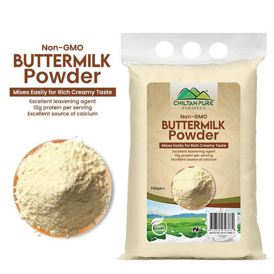 Buttermilk Powder / Chhaachh / Butter powder 100% Organic - ChiltanPure