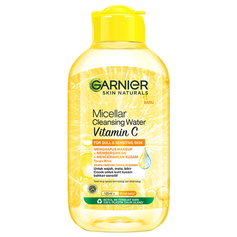 Garniers Micellar Cleansing Water With Vitamin C 125Ml
