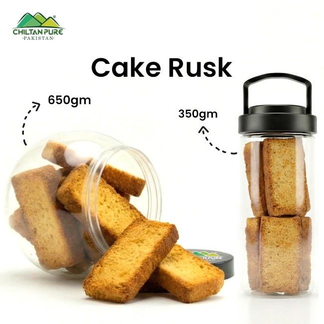 Cake Rusk / Made With Organic Desi Butter, Bakery Rusk - ChiltanPure