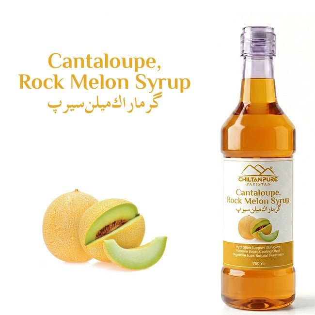Cantaloupe Rock Melon Syrup / کینٹالوپ راک میلن سیرپ - ChiltanPure