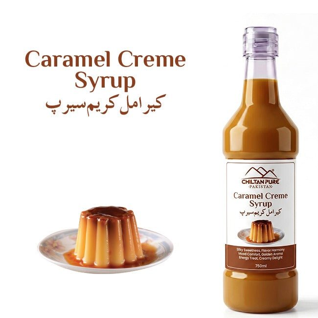 Caramel Creme Syrup / کیرامل کریم سیرپ - ChiltanPure
