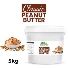 Classic Peanut Butter 5kg Bulk For HORECA Family, Hotels, Restaurants, Catering ,Cafes. - ChiltanPure