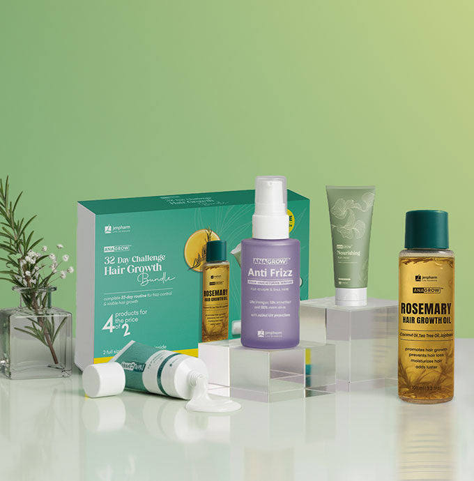 32 Day Hair Growth Challenge Bundle