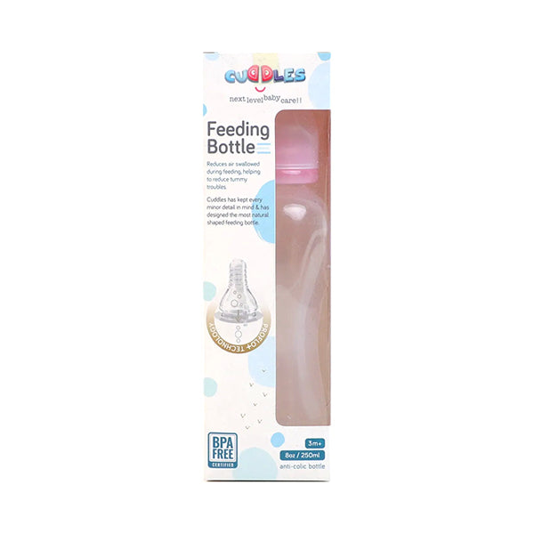 Cuddles Feeding Bottle 3M+ 8Oz/250Ml