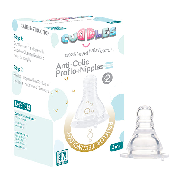 Cuddles Proflo Anticolic Nipple 6 Month+