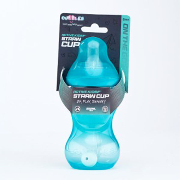 Cuddles Active Kids Straw Cup 225ml 8m+