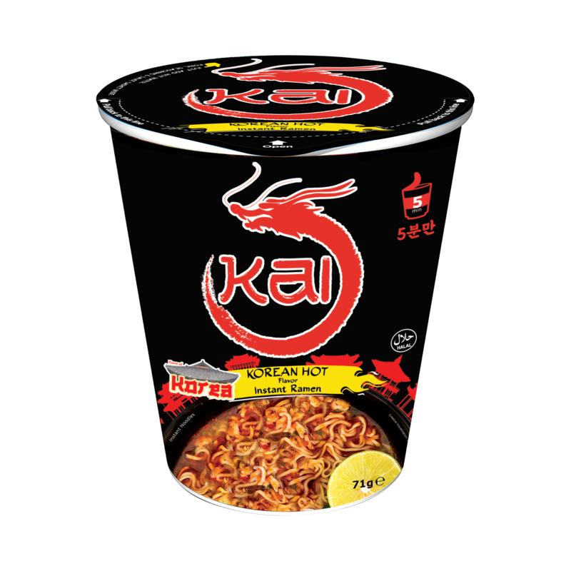KAI CUP NOODLE KOREAN HOT 71GM Default Title - MamasJan Grocery