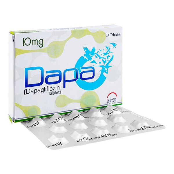 Dapa Tablets 10mg (1 Strip = 14 Tablets)