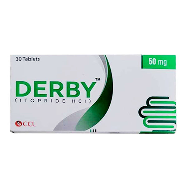 Derby Tablets 50mg (1 Box = 1 Strip)(1 Strip = 10 Tablets)