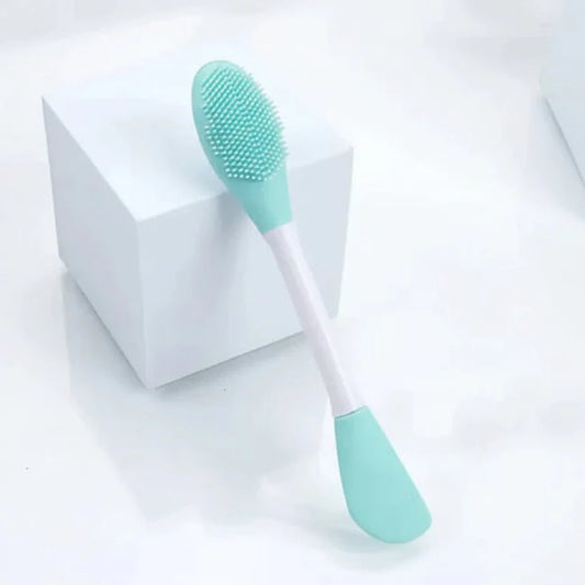 Double Headed Silicone Mask And Cleansing Brush - ChiltanPure