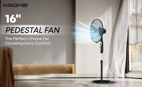 KROME STAND FAN PF16WRC Default Title - MamasJan Electronics