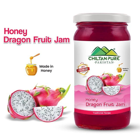 Dragon Fruit Jam (Made in Honey) / پٹہایا جام / Pitahaya Phal / 630gm
