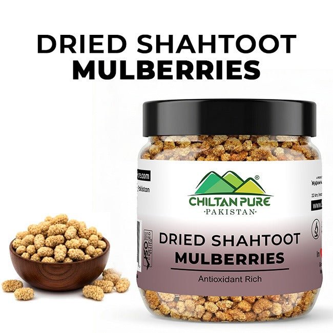 Dried Shahtoot Mulberries / خشک شہتوت - ChiltanPure