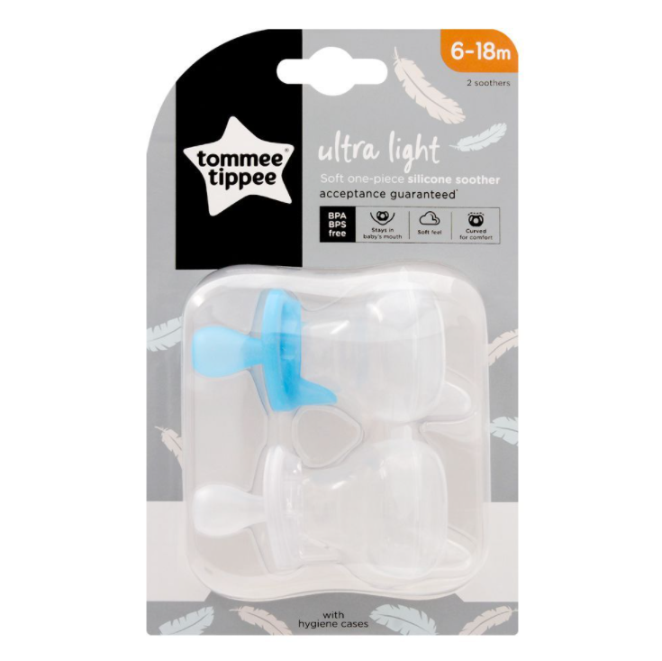 TOMME TIPPEE SILICONE SOOTHER ULTRA LIGHT 6-18M 433453/38 Default Title - MamasJan Grocery Nonfood