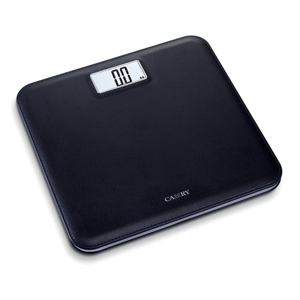 Camry Electronic Personal Scale Weight Machine Digital Leather Look Design - The Healthcare Shop Pakistan