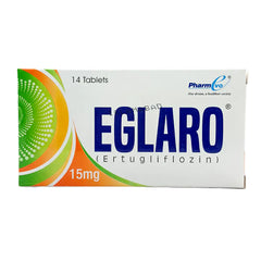 Eglaro Tablets 15mg (1 Box = 2 Strips) (1 Strip = 7 Tablets)
