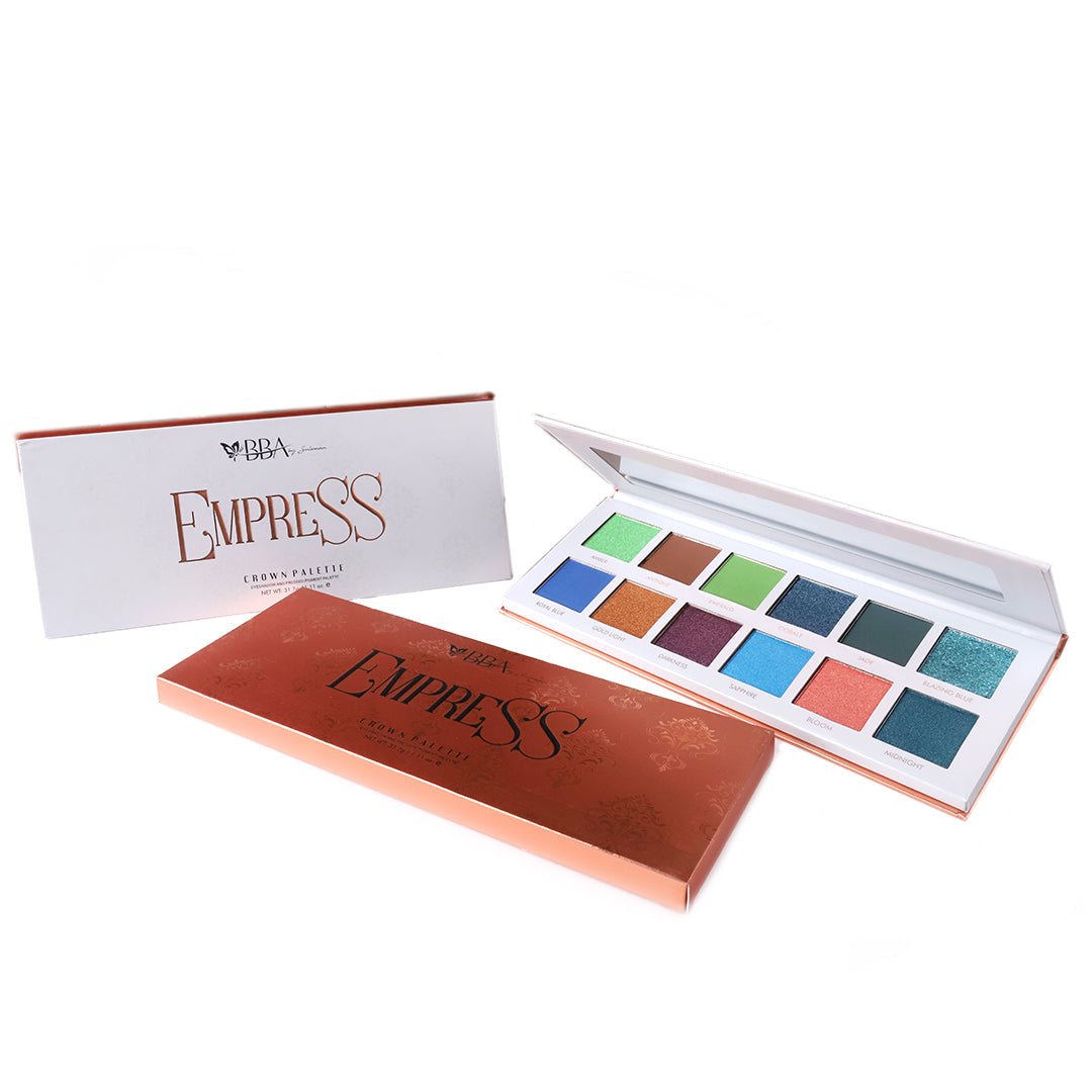BBA 12 SHADE PALLET CROWN EMPRESS Default Title - MamasJan Makeup