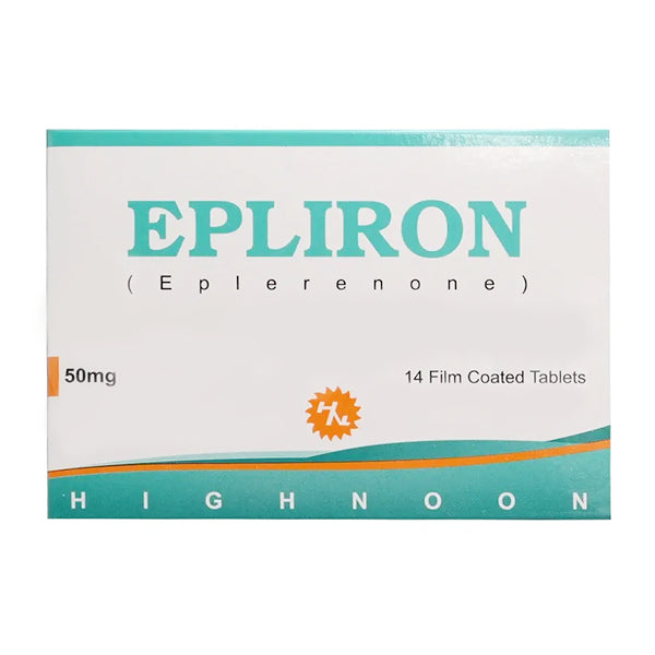 Epliron Tablets 50mg (1 Box = 2 Strips) (1 Strip = 7 Tablets)