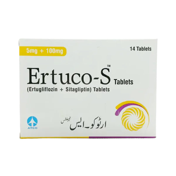 Ertuco-S Tablets 5mg+100mg  (1 Strip = 7 Tablets)