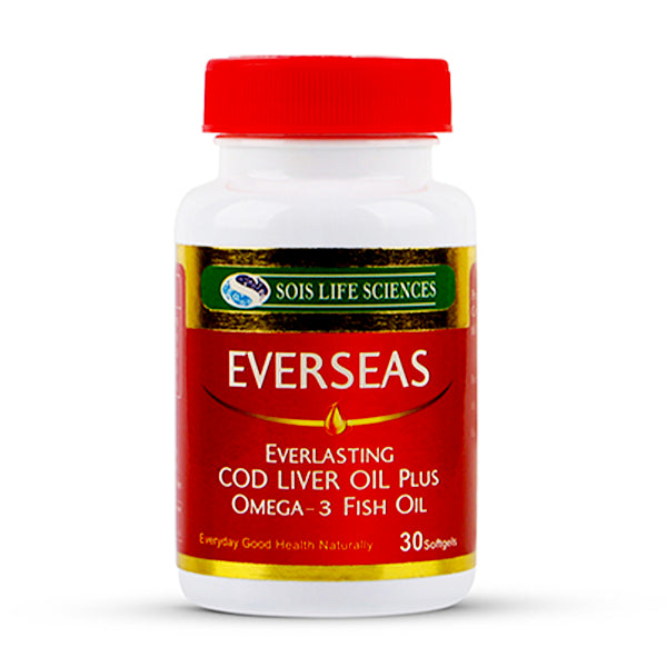 Everseas Softgel Jar  (1 Bottle = 30 Softgels)