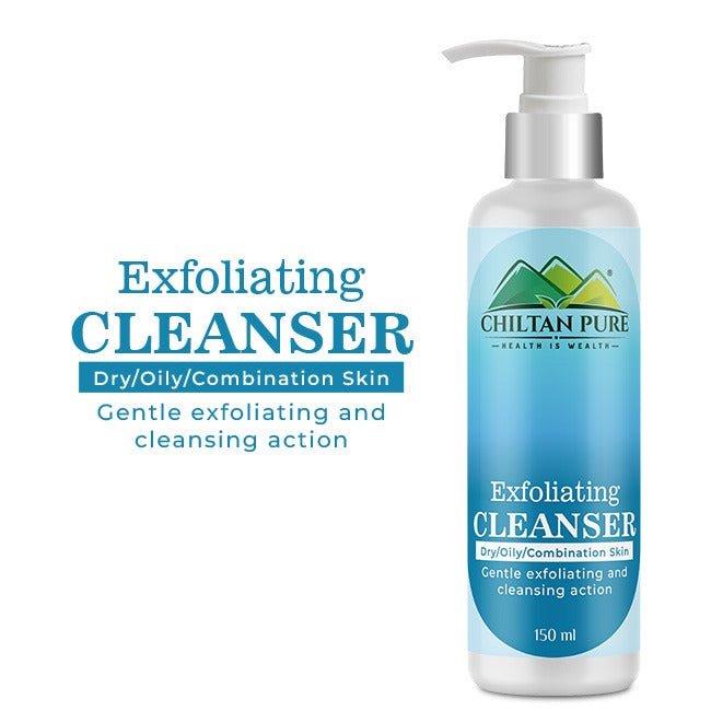 Exfoliating Cleanser / ایکسفولی ایٹنگ کلینزر / Dry / Oily / Combination Skin - ChiltanPure