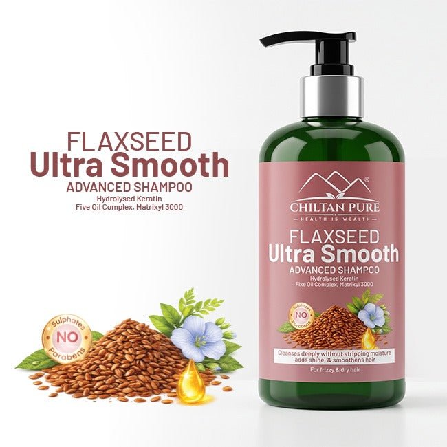 Flaxseed Ultra smooth Advanced Shampoo - Mamasjan