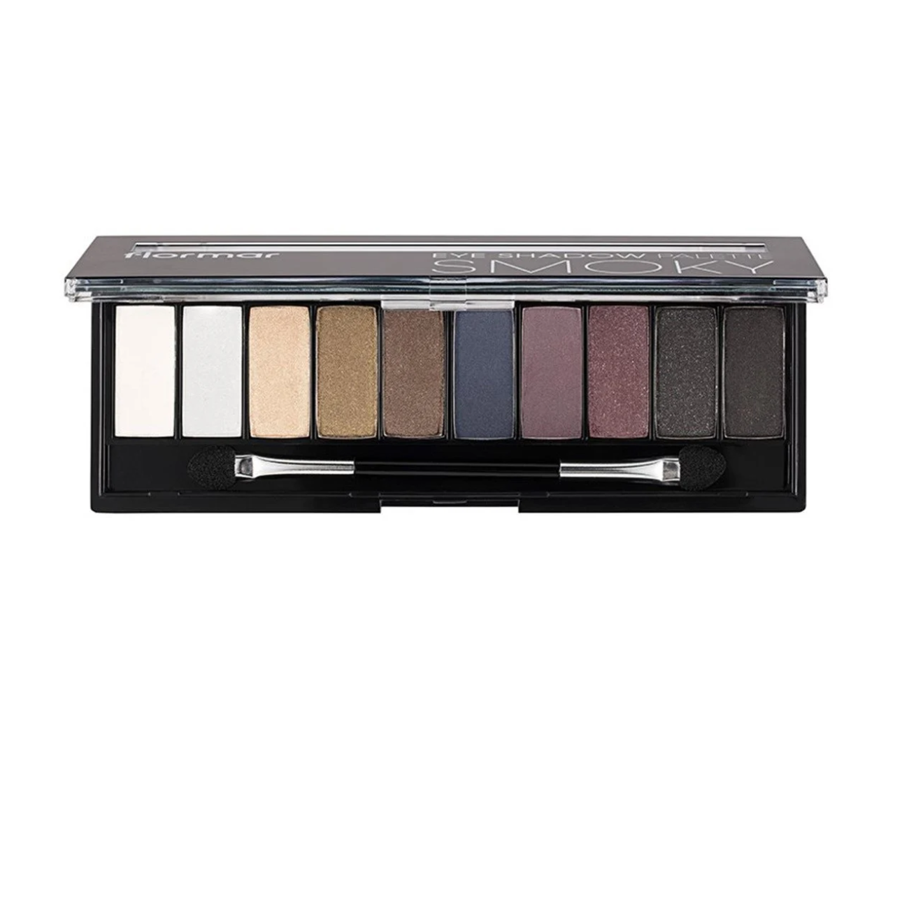 FLORMAR EYESHADOW PALETTE 02 SMOKY PC Default Title - MamasJan Makeup