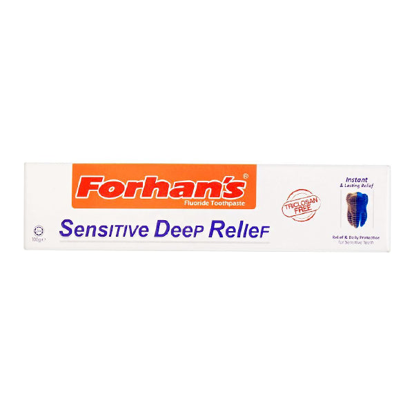 Forhans Sensitive Deep Relief Toothpaste 100g