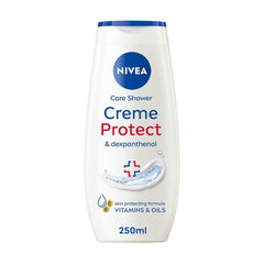 Nivea Shower Gel Creme Protect With Vitamins Oils 250Ml