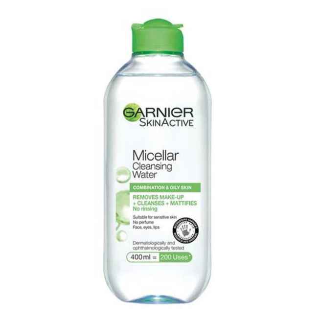 Garnier Skin Active Micellar Cleansing Water For Combination Oily Skin 400Ml