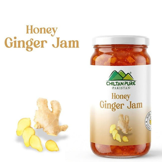 Ginger Jam (Made in Honey) / ادرک کا جام / Adrak Jam / 630gm± - ChiltanPure