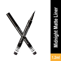 AMRIJ AM004-3 MIDNIGHT MATTE EYELINER 1.2ML Default Title - MamasJan Makeup