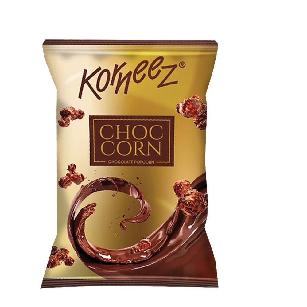 KORNEEZ CHOCOLATE POPCORN 45 GM Default Title - MamasJan Grocery