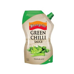 SHANGRILA SAUCE GREEN CHILLI POUCH 400 GM Default Title - MamasJan Grocery