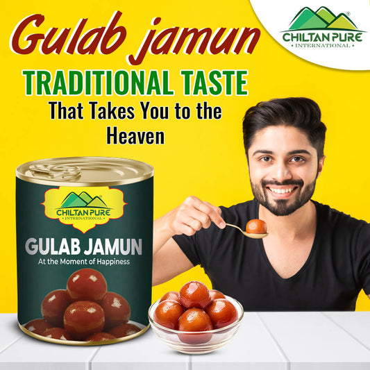 Gulab Jamun گلاب جامن 🟤 A Taste Of Tradition, Perfect For Blissful Moments!"
