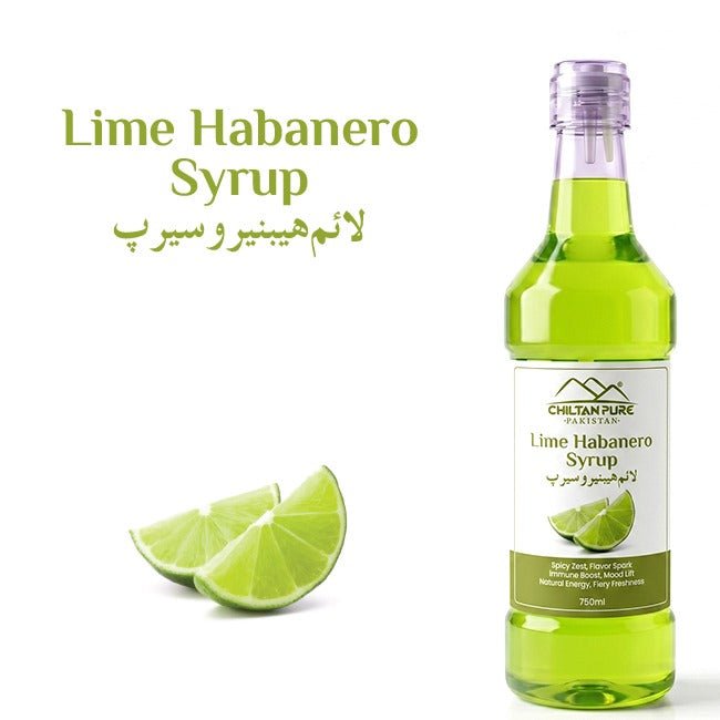 Habanero Lime Syrup / ہبانیرو لائم سیرپ - ChiltanPure