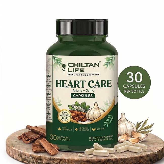 Heart Care Capsule 100% Natural Heart Care Capsule Tablets 30 Per Bottle 500mg - Mamasjan