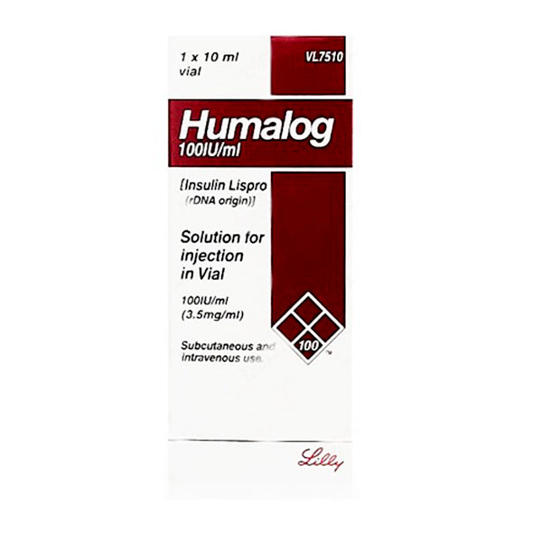 Humalog Injection 100Iu/ml (1 Box = 1 Injection)