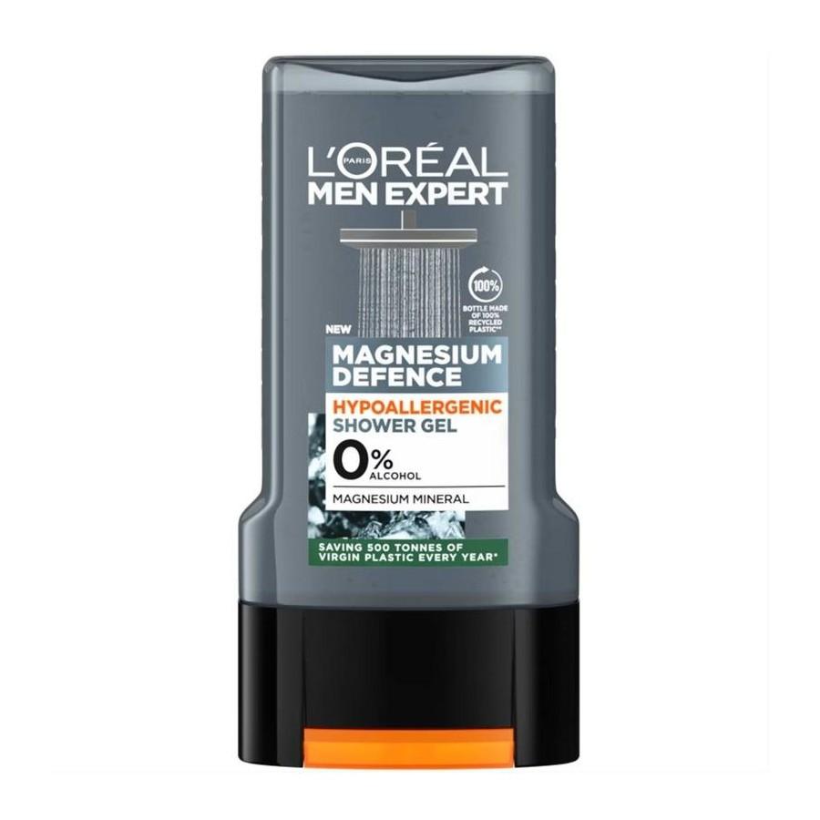Loreal Men Expert Shower Gel Magnesium Defence Hypoallergenic 300Ml