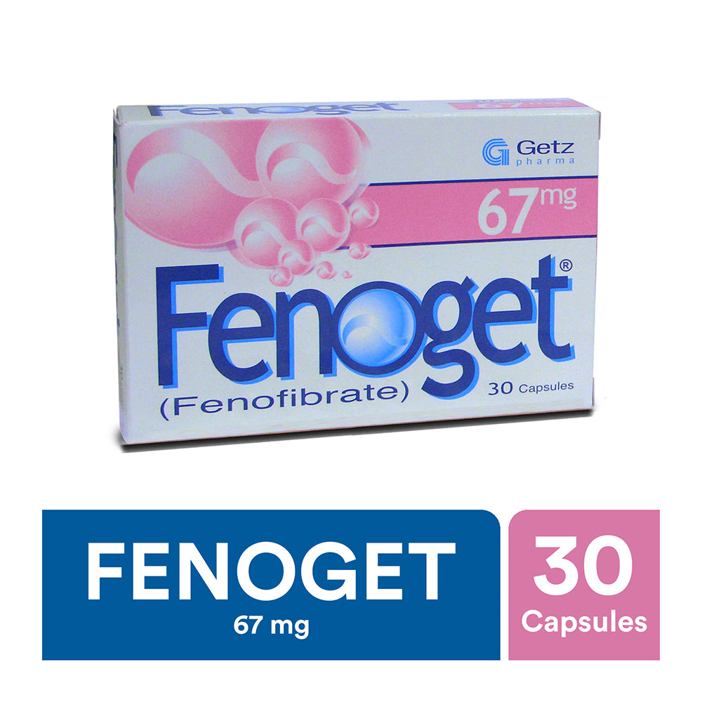 Get Pharma Fenoget Capsule, 67mg, 30-Pack product image - Mamasjan