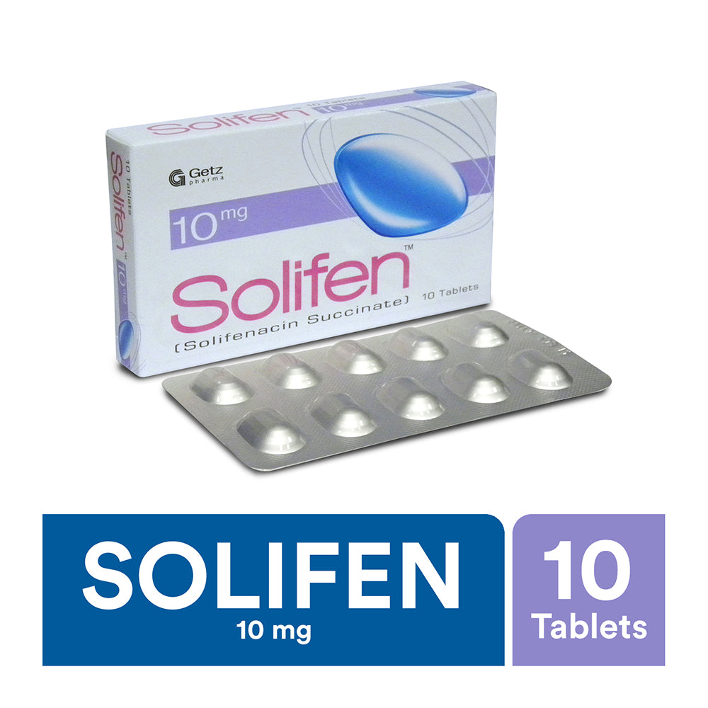 Getz Pharma Solifen Tablet, 10mg, 10-Pack product image - Mamasjan
