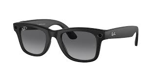 RAYBAN META SUNGLASS MATTE BLACK P.G GRAPHITE GEN1 RW4006 Default Title - MamasJan Gift counter