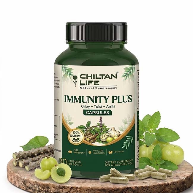 Immunity Plus Capsule 100% Natural Immunity Plus Capsule Tablets 30 Per Bottle 500mg - Mamasjan