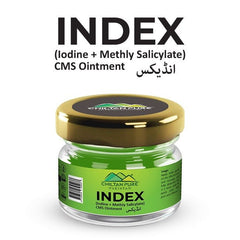 Index ( Iodine + Methyl Salicylate ) / انڈیکس ( آئیوڈین + میتھائل سیلیسیلیٹ ) - ChiltanPure