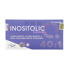 Inositolic Combi Capsules (1 Box = 3 Strips) (1 Strip = 10 Tablets)